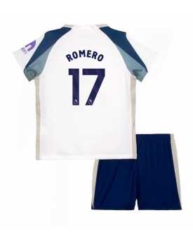 Billige Fotballdrakt Tottenham Hotspur Cristian Romero #17 Replika Hjemmedraktsett Barn 2025-26 Kortermet (med bukser)